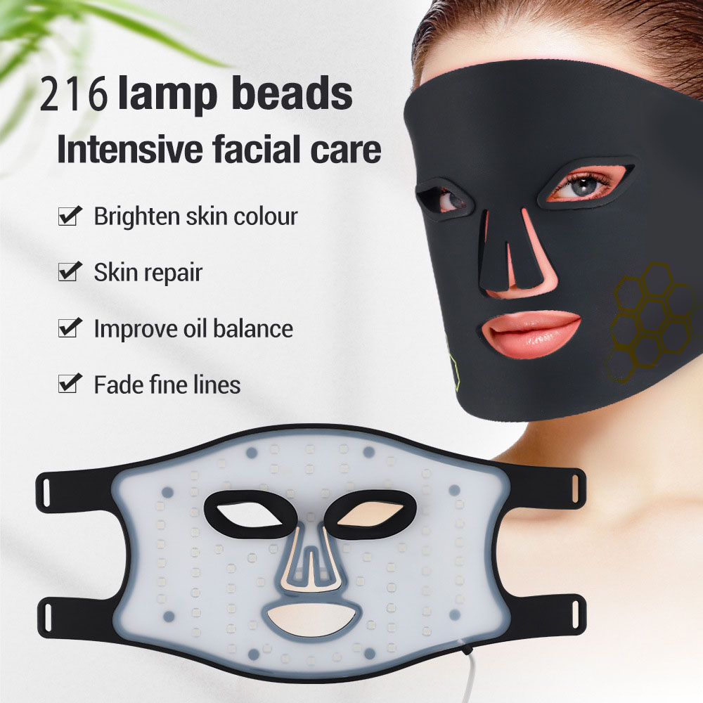 Röd ljusterapi ansiktsmask led ansiktsmask